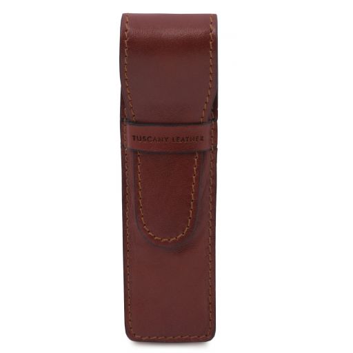 Exclusive leather pen holder