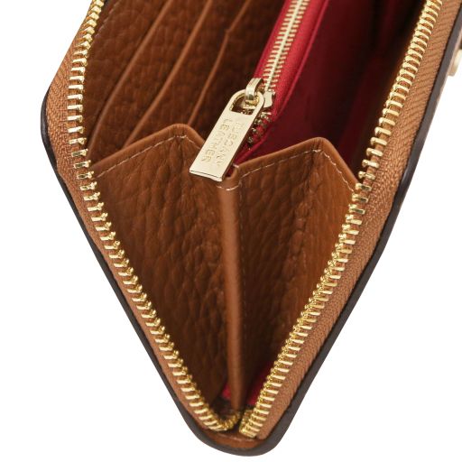 Financier - Exclusive zip around leather wallet