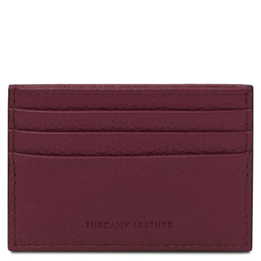 Leather card holder