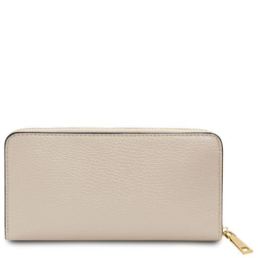 Financier - Exclusive zip around leather wallet