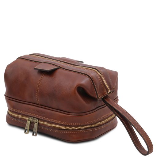 Jacob - Leather toilet bag