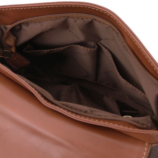 TL Bag - Soft leather shoulder bag with tassel detail