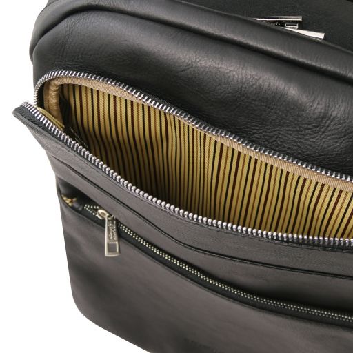 Melbourne - Leather laptop backpack