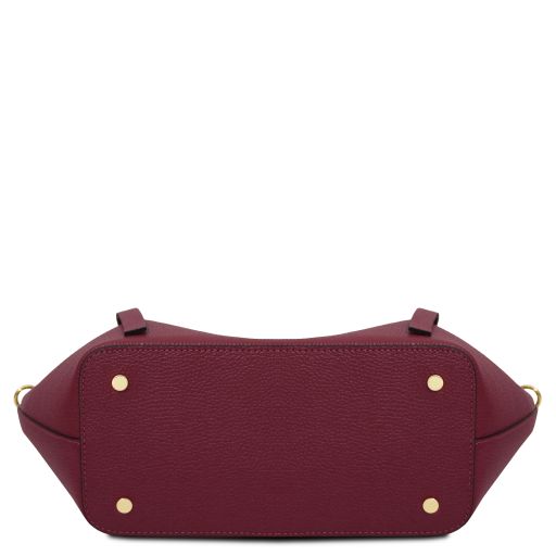 Legame - Leather shopping bag - Large size