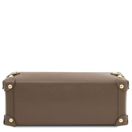 Praline - Soft leather duffle bag