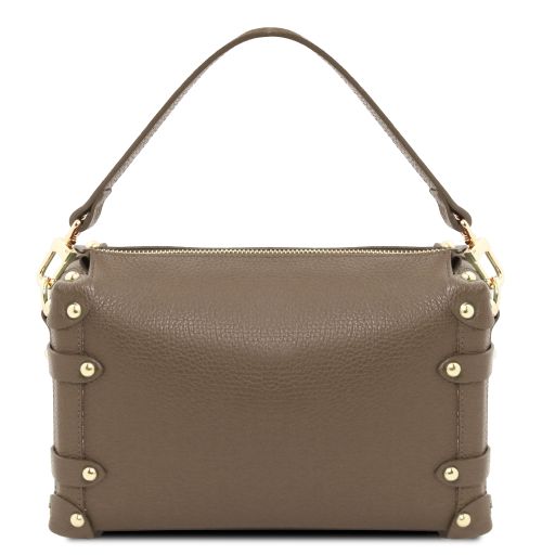 Praline - Soft leather duffle bag