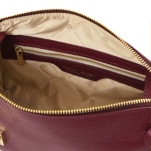 Praline - Soft leather duffle bag