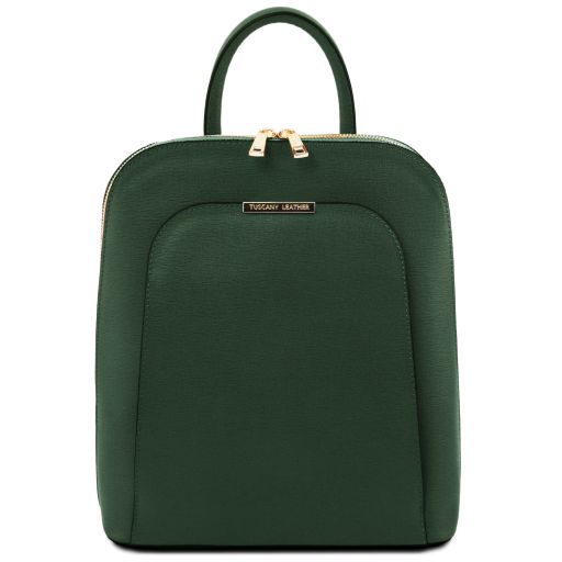 TL Bag - Saffiano leather backpack for women
