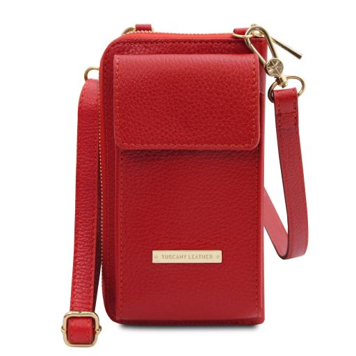 TL Bag - Leather wallet/phone holder with strap