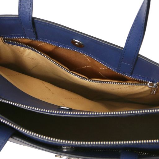 Palermo - Saffiano Leather briefcase 3 compartments for women
