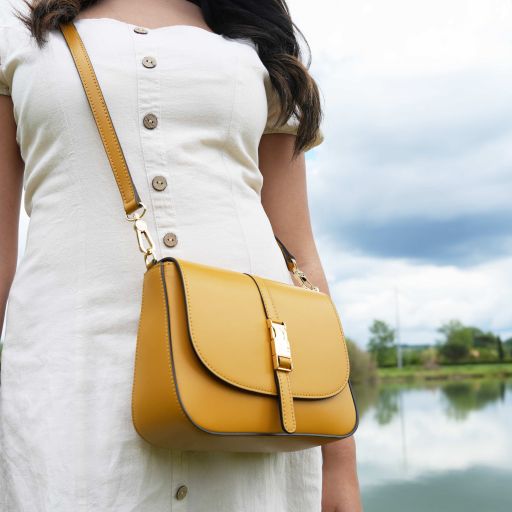 Nausica - Leather shoulder bag
