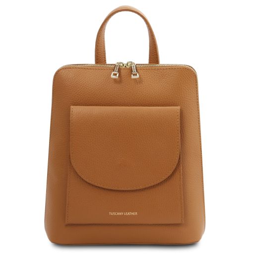 TL Bag - Small leather backpack for women