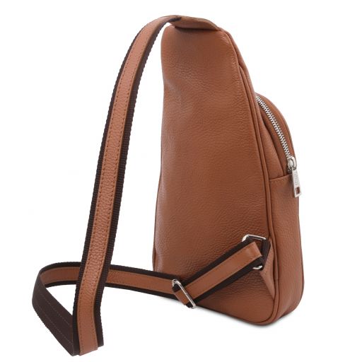 Albert - Soft leather crossover bag