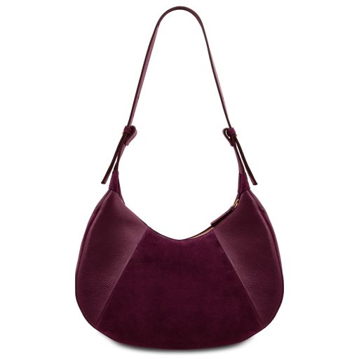 Goccia - Leather hobo bag