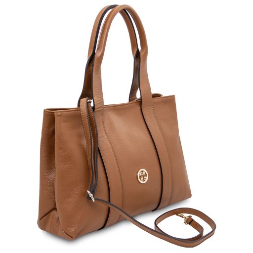 Callie - Soft leather shoulder bag