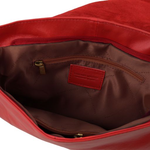TL Bag - Soft leather shoulder bag with tassel detail